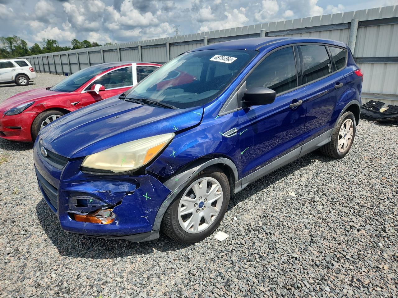 2014 FORD ESCAPE S | 1FMCU0F7XEUD91983 | UPCARS