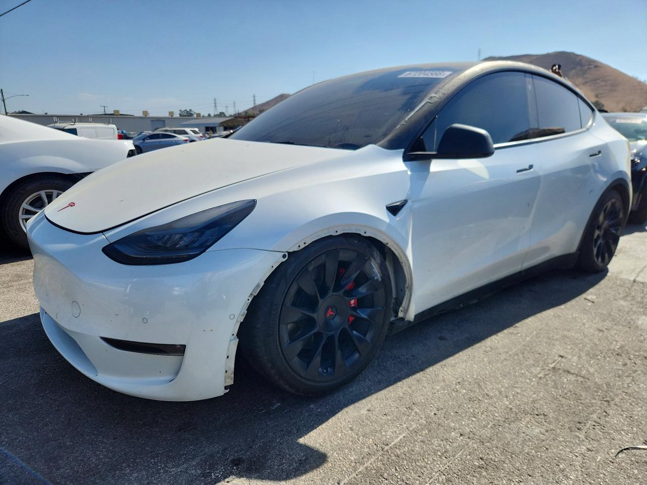 2021 TESLA MODEL Y | 5YJYGDEEXMF243073 | UPCARS