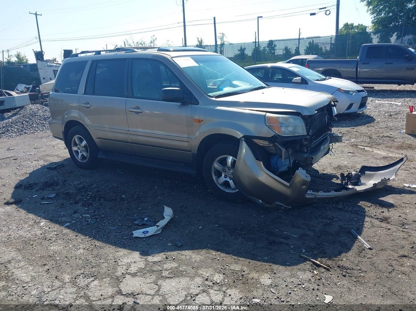2006 HONDA PILOT EX-L | 2HKYF18716H510037 | UPCARS