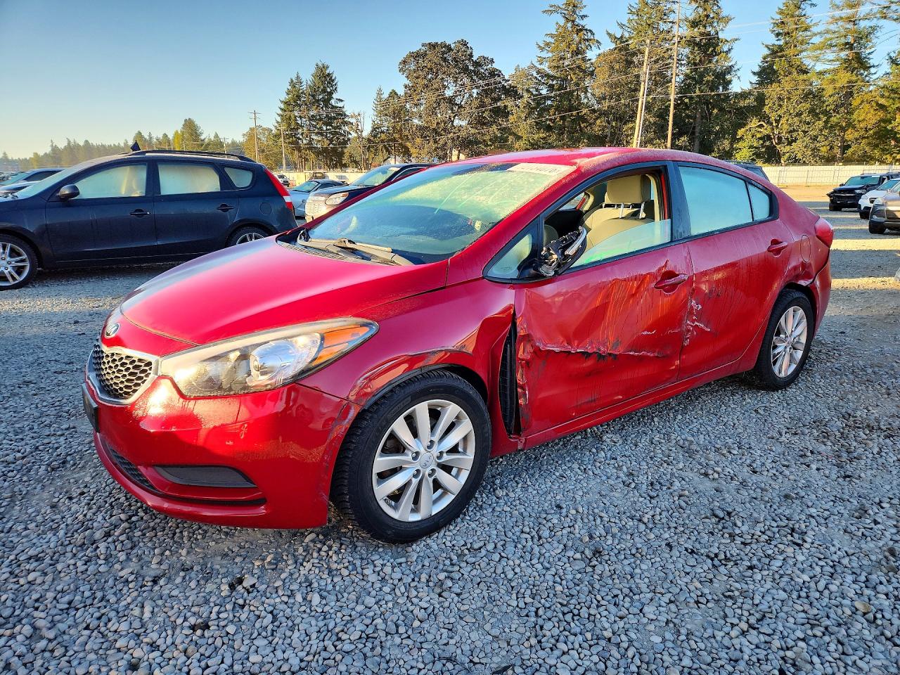 2016 KIA FORTE LX | KNAFX4A61G5590154 | UPCARS