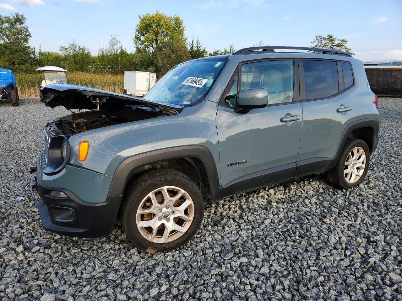 2018 JEEP RENEGADE LATITUDE | ZACCJBBB0JPJ54043 | UPCARS