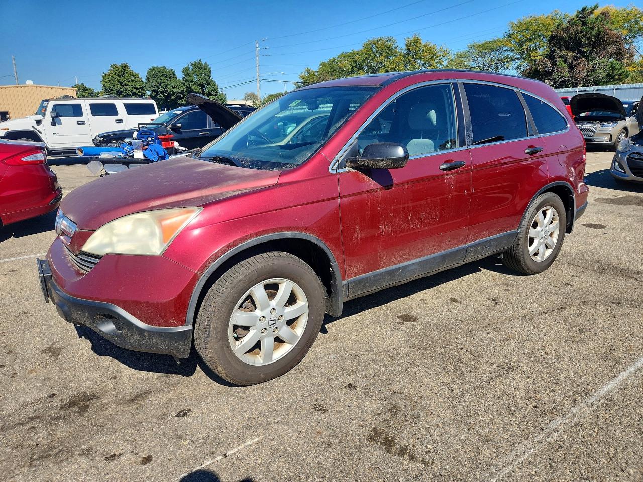 2007 HONDA CRV EX | 5J6RE48557L011384 | UPCARS