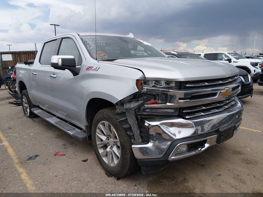 2020 CHEVROLET SILVERADO 1500 4WD  SHORT BED LTZ | 1GCUYGEL8LZ164733 | UPCARS