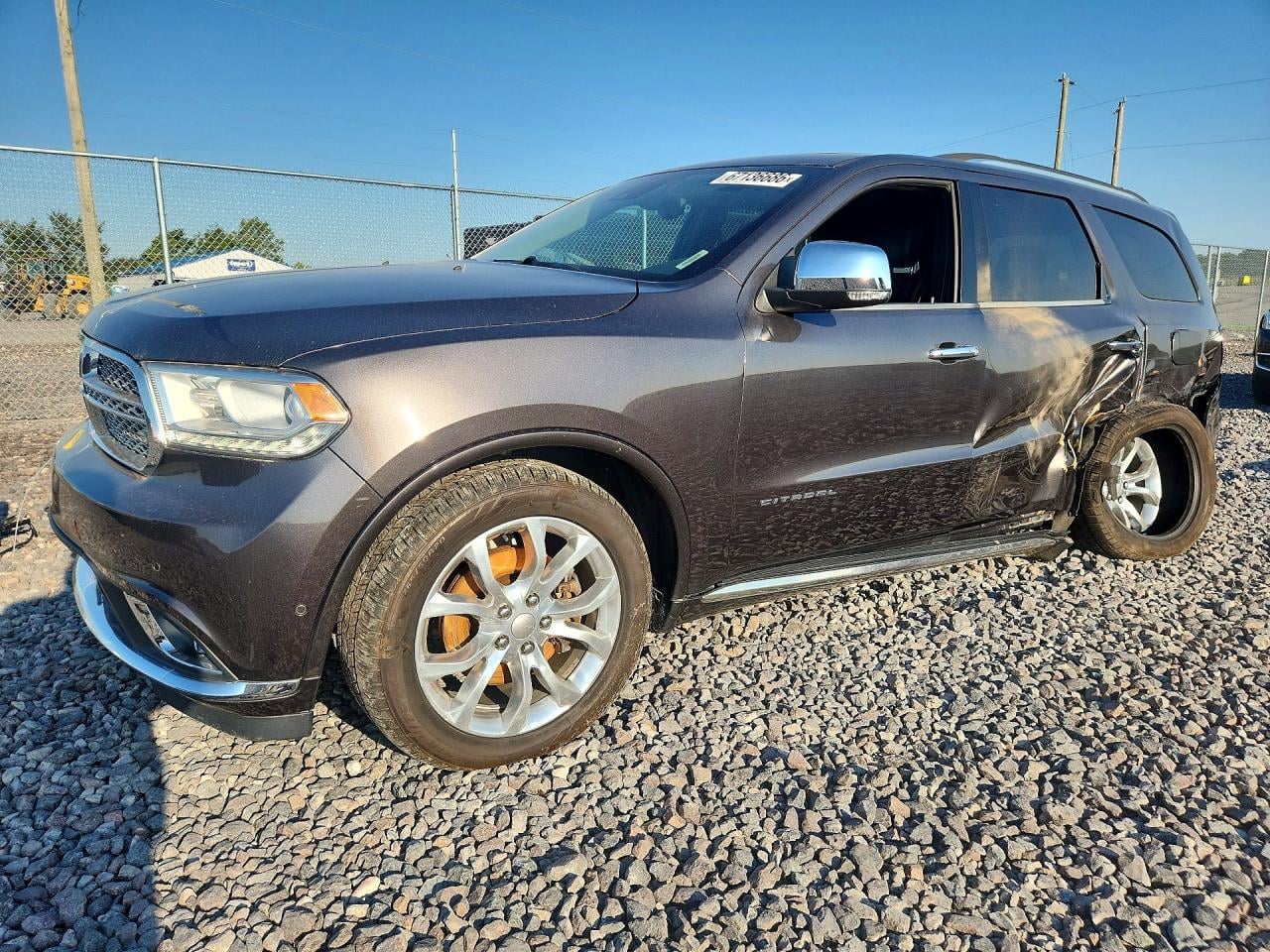 2018 DODGE DURANGO CITADEL | 1C4RDJEG2JC160663 | UPCARS