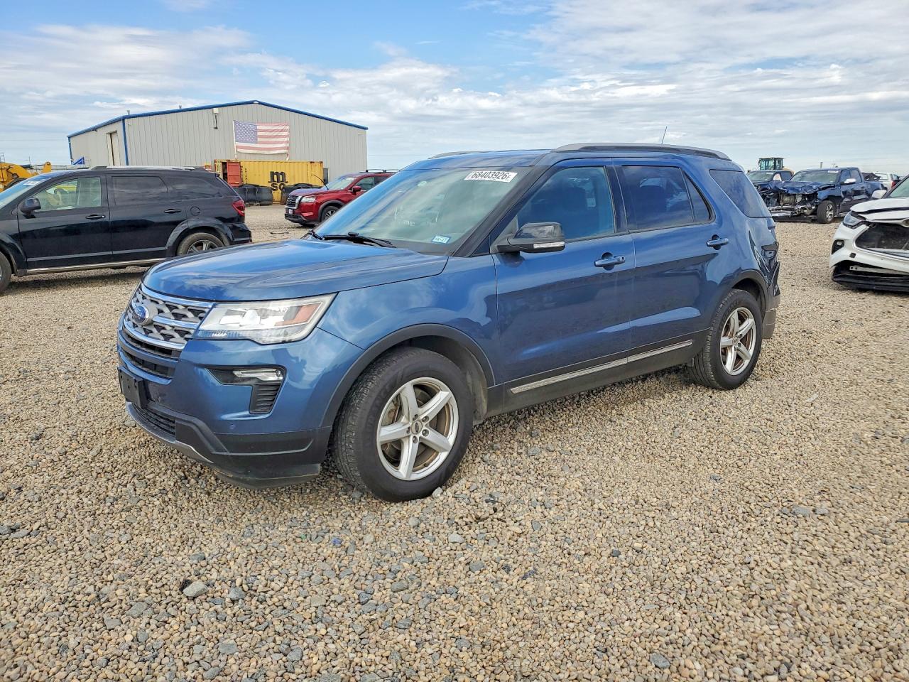 2018 FORD EXPLORER XLT | 1FM5K7DH2JGA54669 | UPCARS