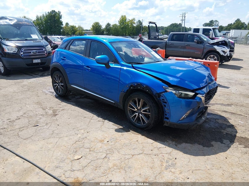 2017 MAZDA CX-3 GRAND TOURING | JM1DKFD71H0162706 | UPCARS