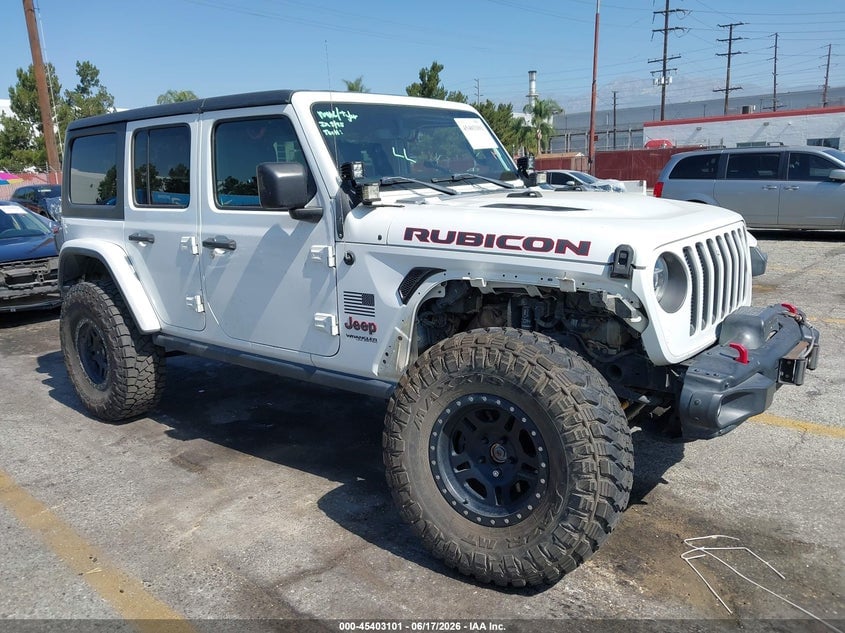 2018 JEEP WRANGLER UNLIMITED RUBICON 4X4 | 1C4HJXFG0JW165798 | UPCARS