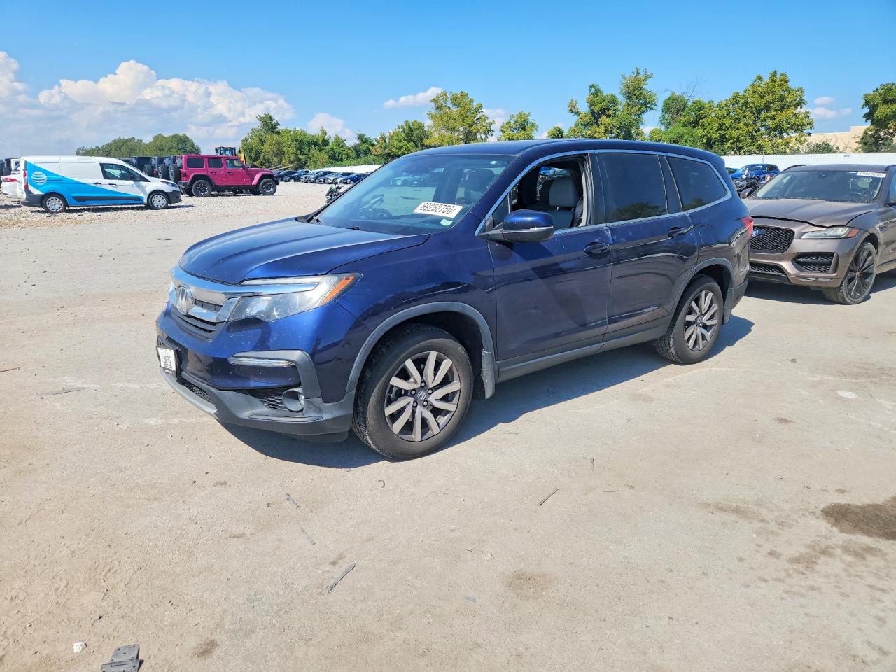 2020 HONDA PILOT EXL | 5FNYF5H55LB021026 | UPCARS