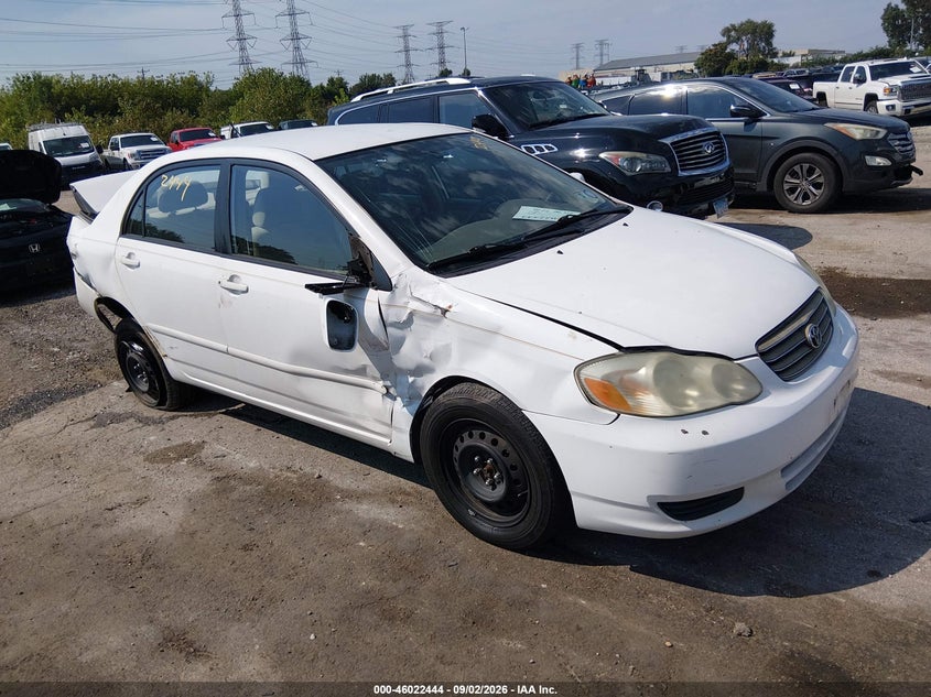 2003 TOYOTA COROLLA LE | 1NXBR32E33Z022530 | UPCARS