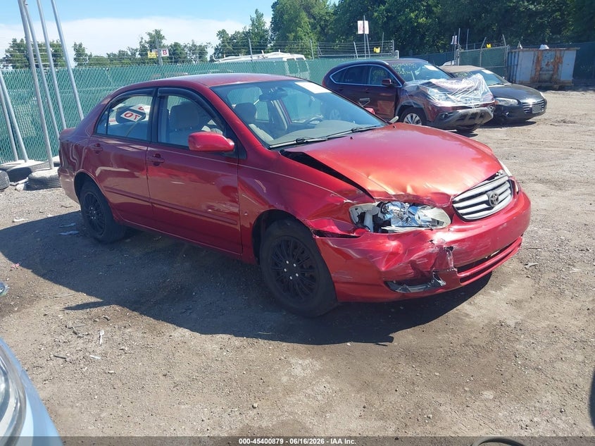 2004 TOYOTA COROLLA LE | 1NXBR38E44Z222888 | UPCARS
