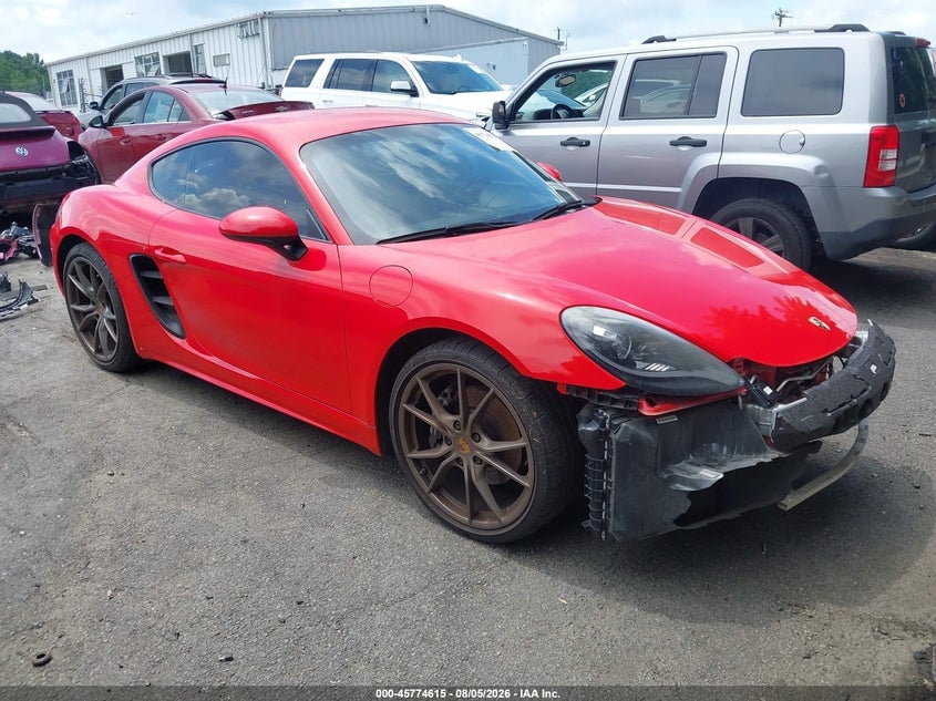2018 PORSCHE 718 CAYMAN | WP0AA2A86JK260829 | UPCARS