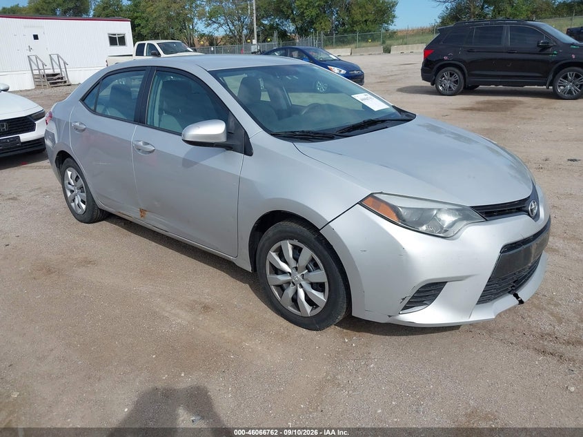 2016 TOYOTA COROLLA LE | 2T1BURHEXGC669510 | UPCARS