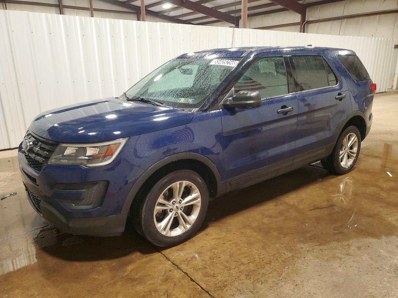 2018 FORD EXPLORER POLICE INTERCEPTOR | 1FM5K8AR3JGA20520 | UPCARS