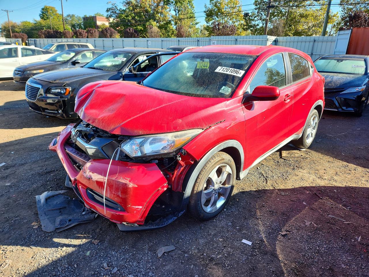 2016 HONDA HR-V LX | 3CZRU6H3XGM726981 | UPCARS