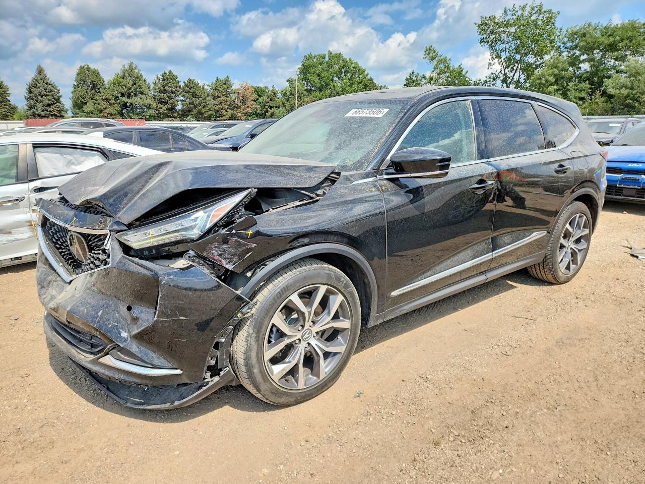 2022 ACURA MDX TECHNOLOGY | 5J8YE1H46NL012940 | UPCARS