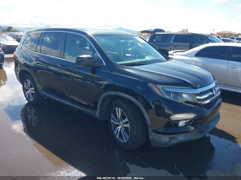 2017 HONDA PILOT EX | 5FNYF5H39HB041706 | UPCARS
