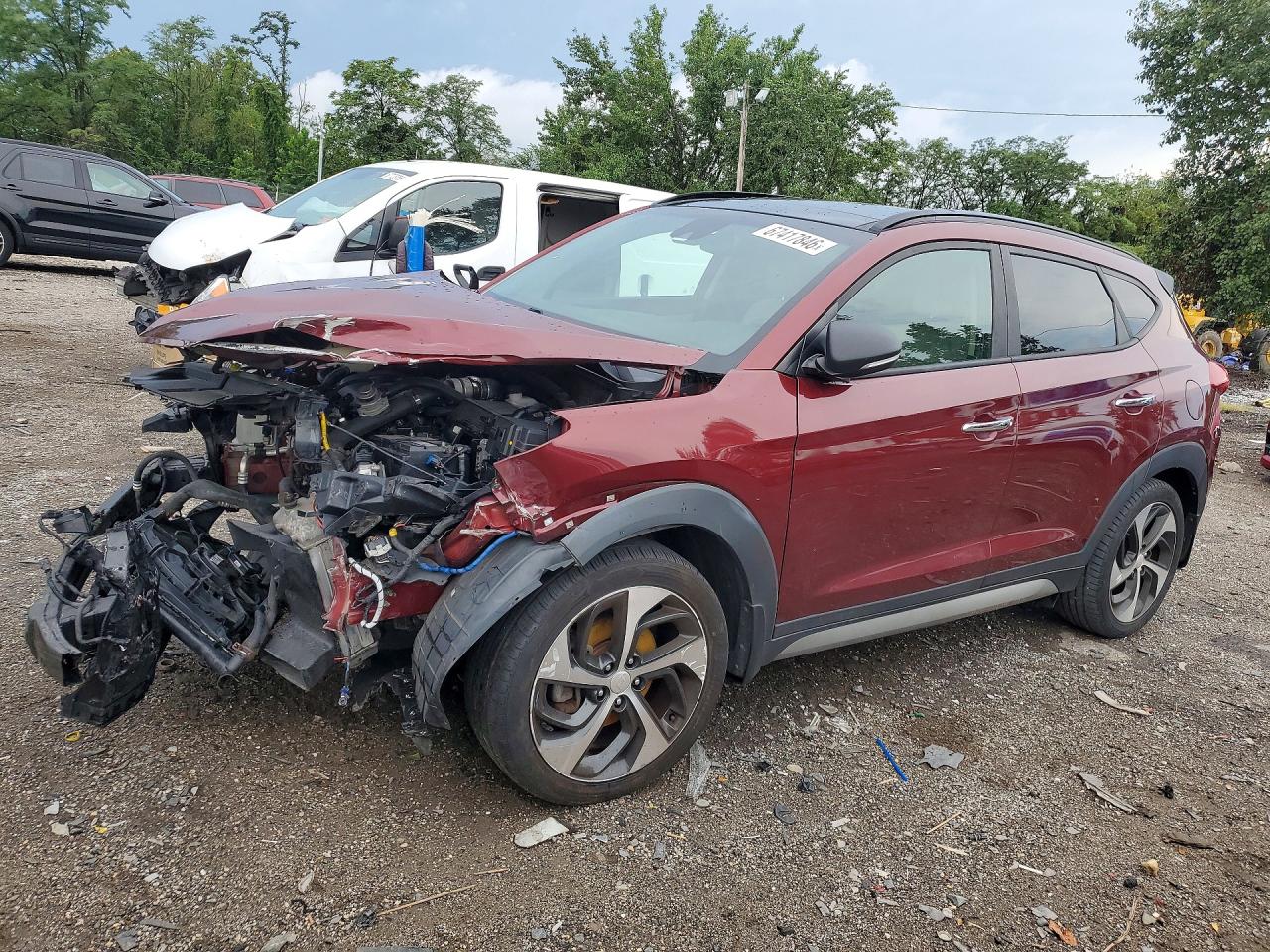 2017 HYUNDAI TUCSON LIMITED | KM8J3CA28HU294079 | UPCARS