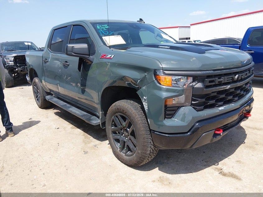 2025 CHEVROLET SILVERADO 1500 4WD  SHORT BED CUSTOM TRAIL BOSS | 3GCPKCEK9SG318900 | UPCARS