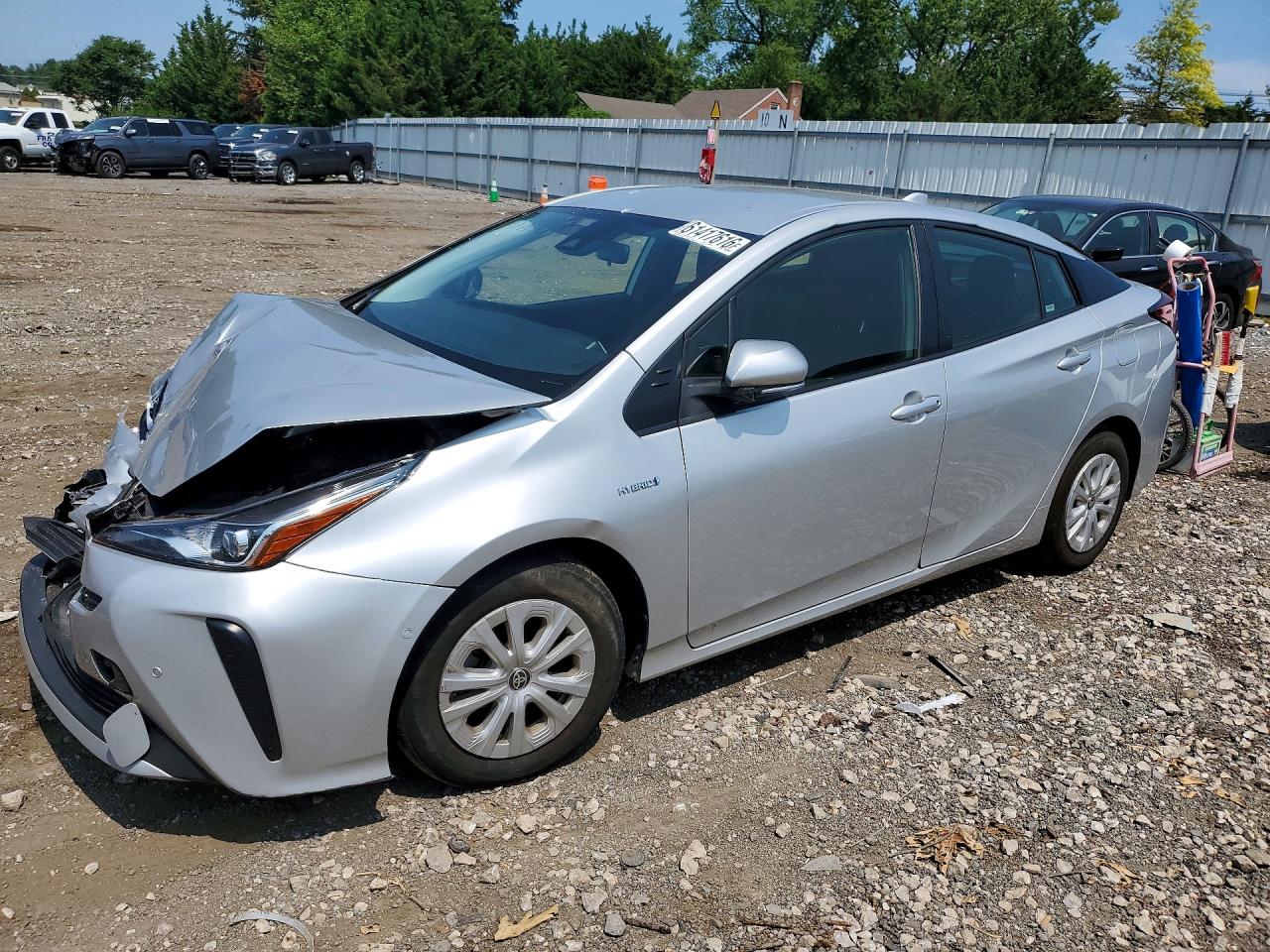 2021 TOYOTA PRIUS LE | JTDKAMFU1M3145818 | UPCARS