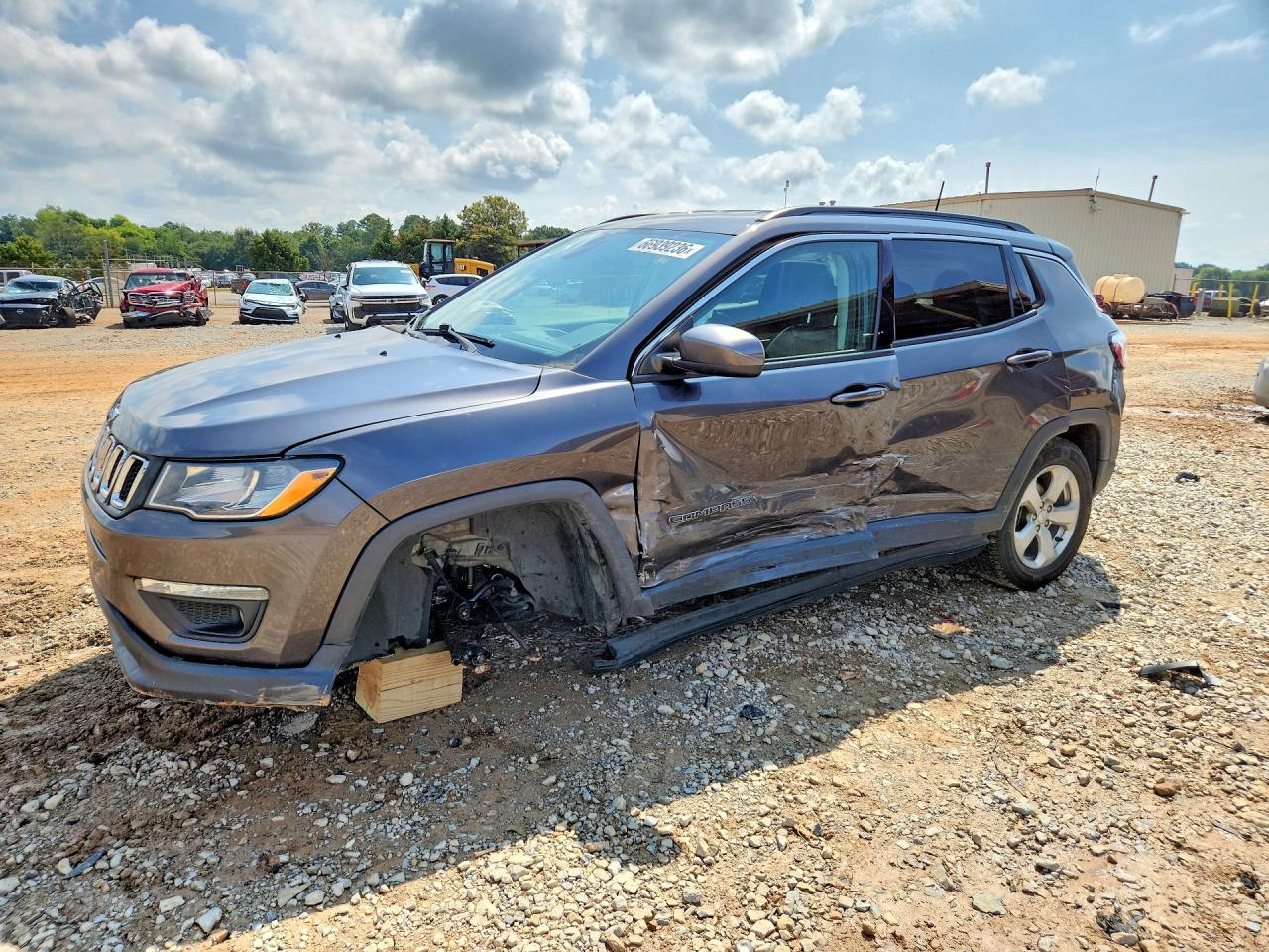 2021 JEEP COMPASS LATITUDE | 3C4NJCBB8MT523245 | UPCARS