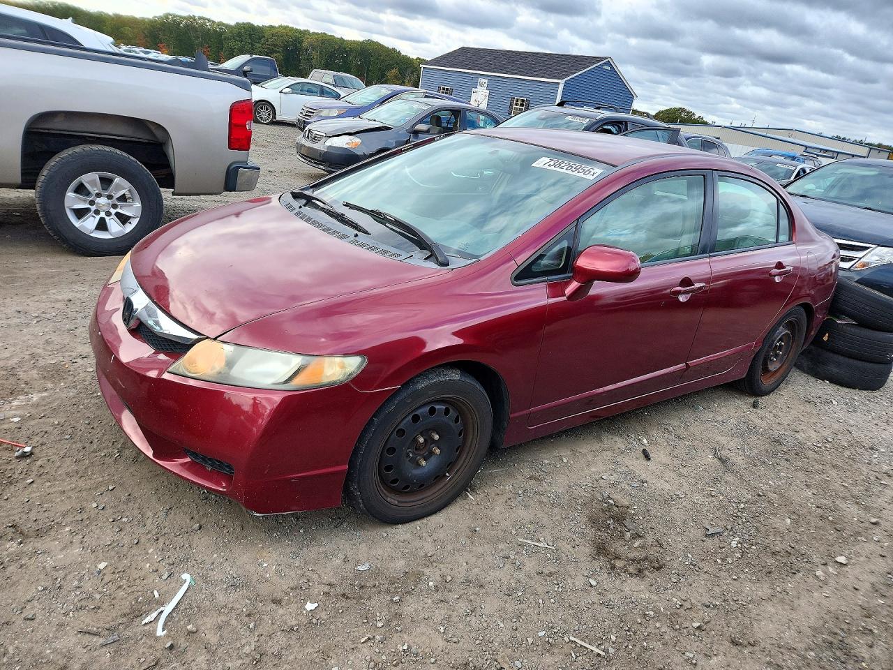 2009 HONDA CIVIC LX | 2HGFA16579H516074 | UPCARS