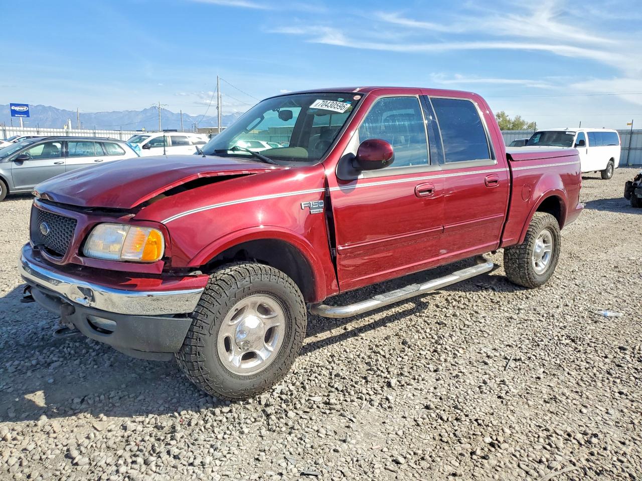 2003 FORD F150 SUPERCREW | 1FTRW08L73KA84363 | UPCARS