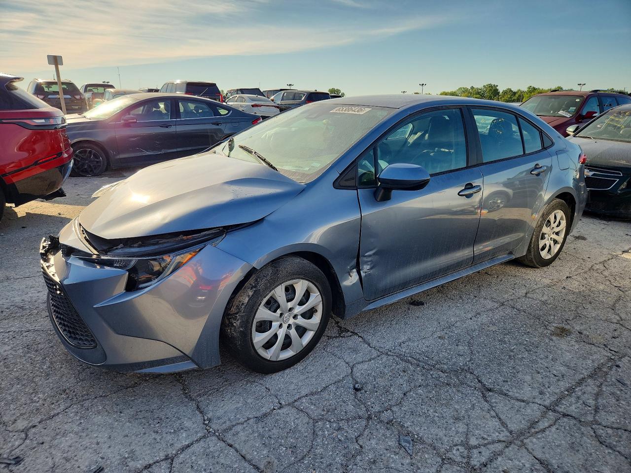 2021 TOYOTA COROLLA LE | 5YFEPMAE4MP189072 | UPCARS