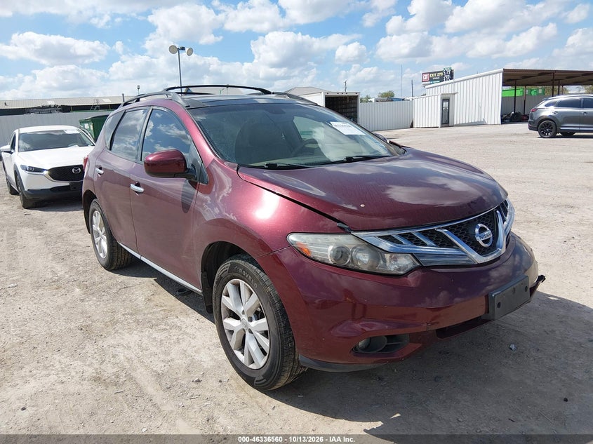2011 NISSAN MURANO SL | JN8AZ1MU6BW069213 | UPCARS
