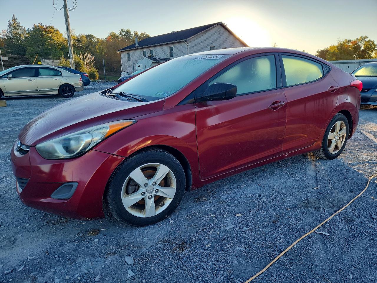2013 HYUNDAI ELANTRA GLS | 5NPDH4AE7DH357020 | UPCARS