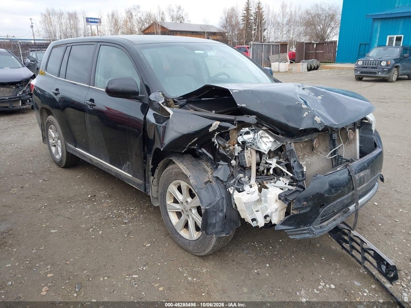 2013 TOYOTA HIGHLANDER BASE V6 | 5TDBK3EH7DS236859 | UPCARS
