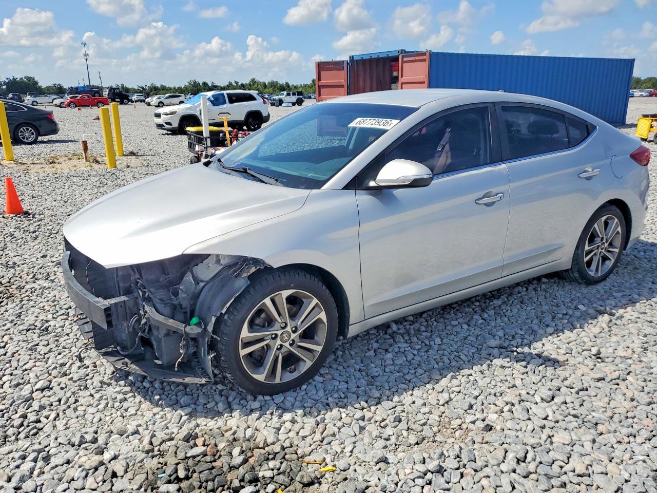 2018 HYUNDAI ELANTRA LIMITED | KMHD84LF5JU537261 | UPCARS