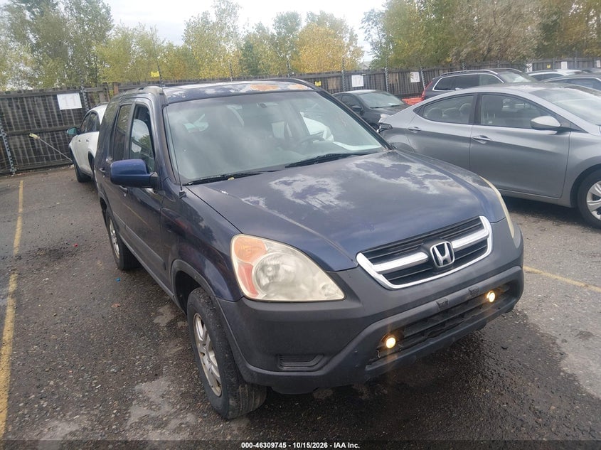 2004 HONDA CR-V EX | SHSRD788X4U253776 | UPCARS