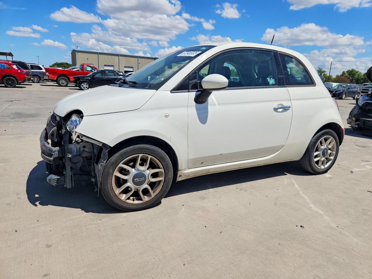 2015 FIAT 500 POP | 3C3CFFAR7FT609825 | UPCARS