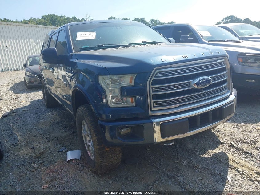 2016 FORD F-150 LIMITED | 1FTEW1EGXGFD14634 | UPCARS