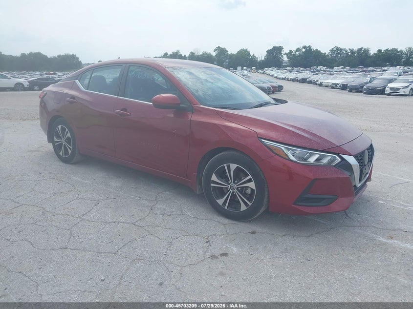 2022 NISSAN SENTRA SV XTRONIC CVT | 3N1AB8CV4NY307840 | UPCARS