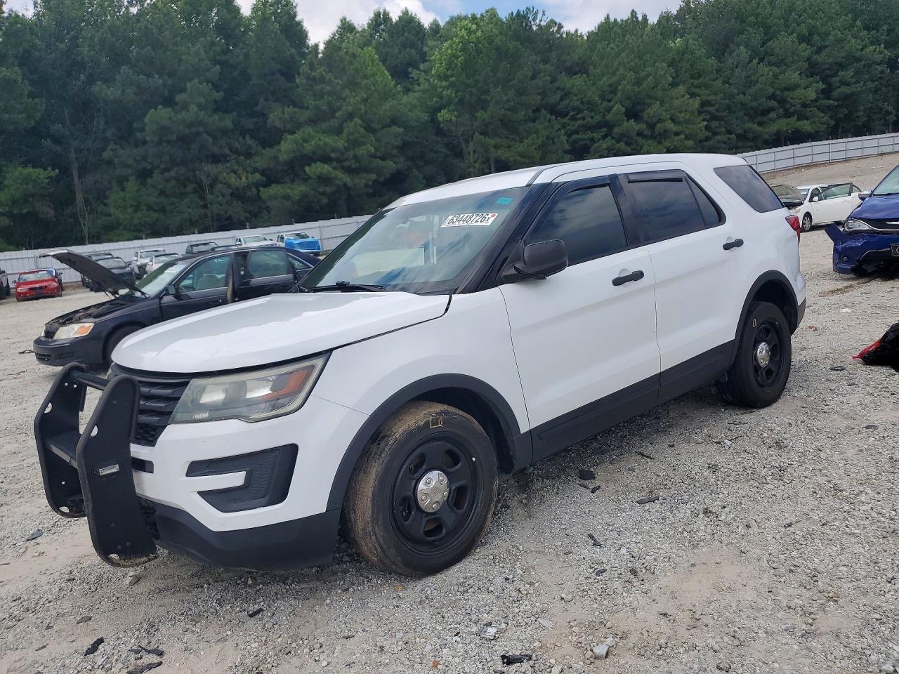 2017 FORD EXPLORER POLICE INTERCEPTOR | 1FM5K8AR1HGB55280 | UPCARS