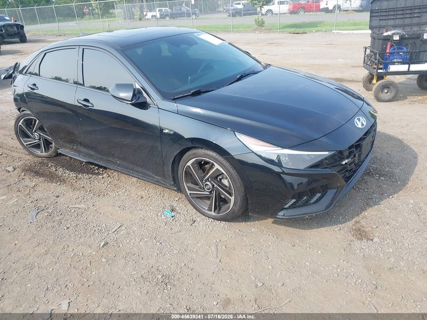 2022 HYUNDAI ELANTRA N LINE | KMHLR4AF8NU331921 | UPCARS