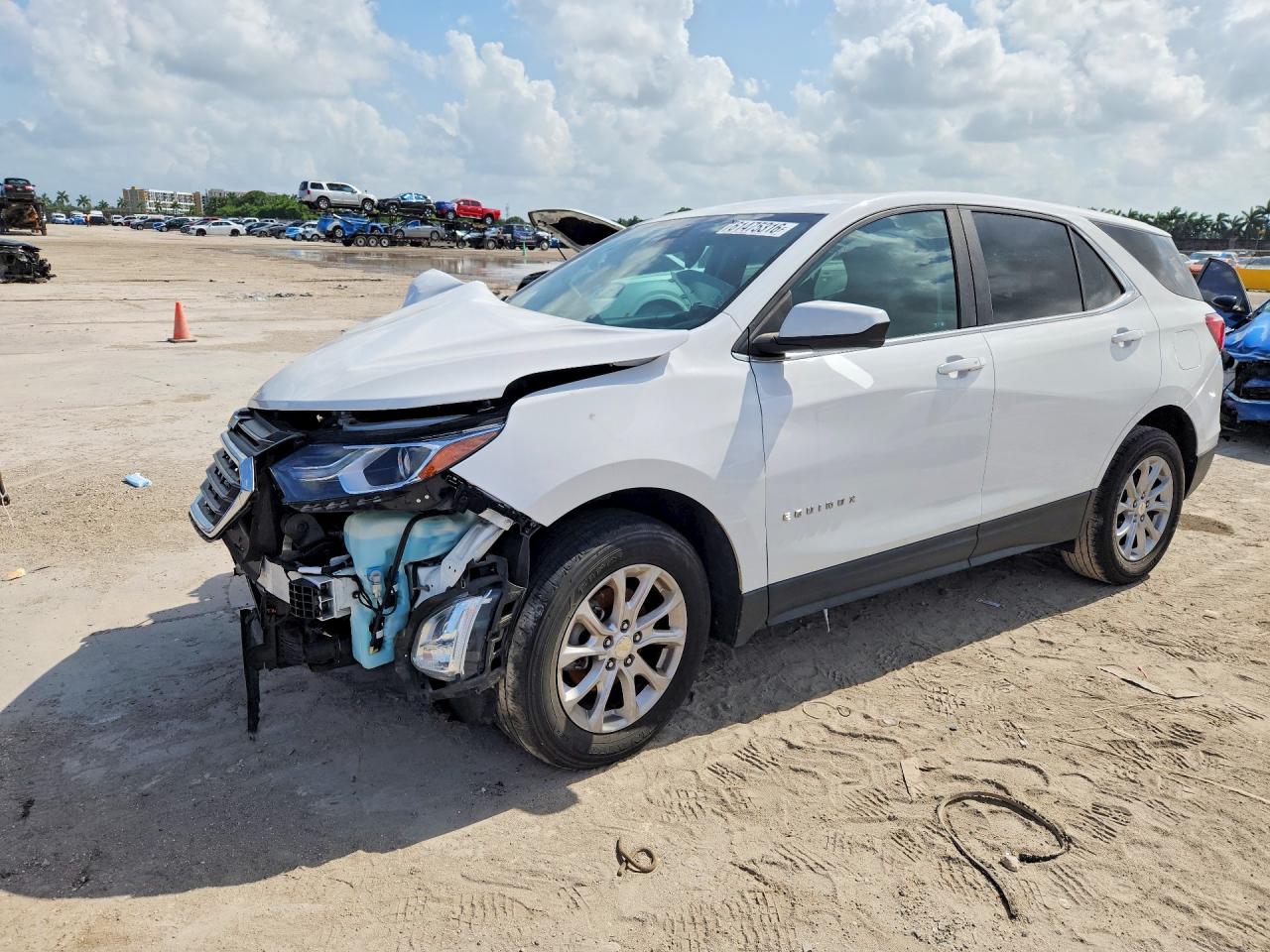 2021 CHEVROLET EQUINOX LT | 3GNAXUEV8MS126852 | UPCARS