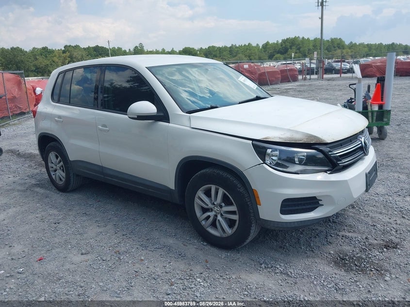 2013 VOLKSWAGEN TIGUAN S | WVGAV3AX5DW561554 | UPCARS