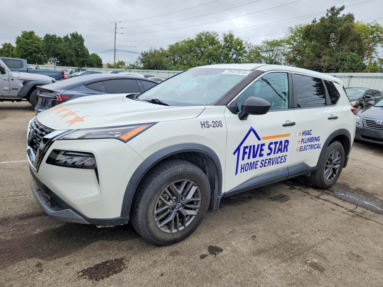 2022 NISSAN ROGUE S | 5N1BT3AA5NC707217 | UPCARS