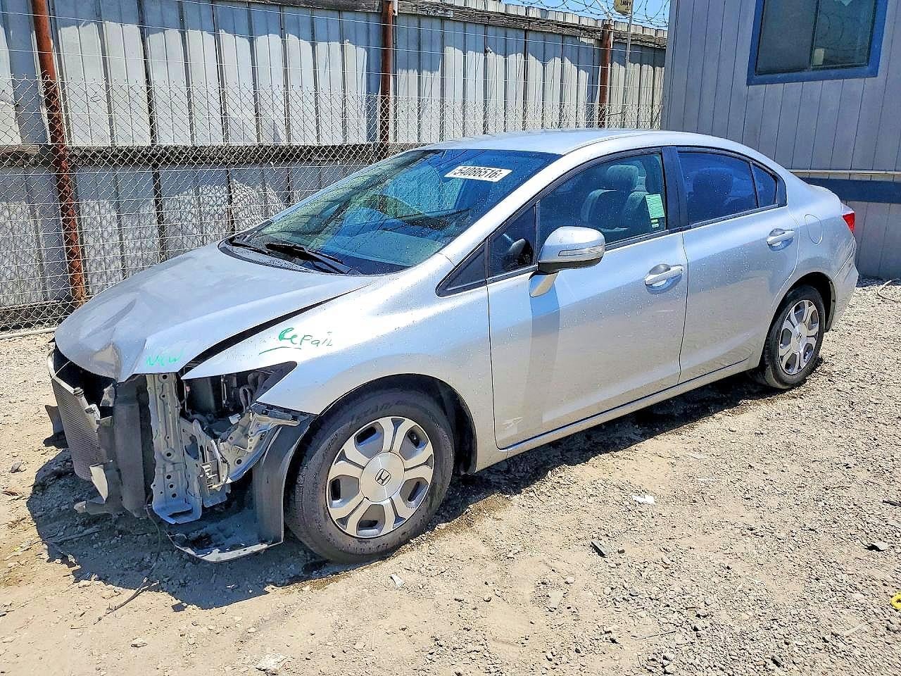 2012 HONDA CIVIC HYBRID | JHMFB4F25CS000443 | UPCARS