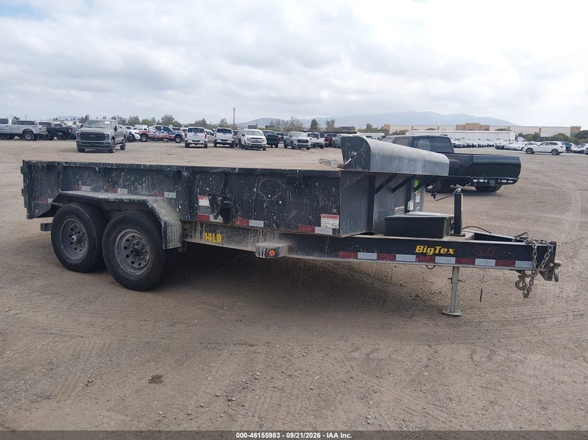 2021 BIG TEX TRAILER CO INC | 16V1D1924M5092567 | UPCARS