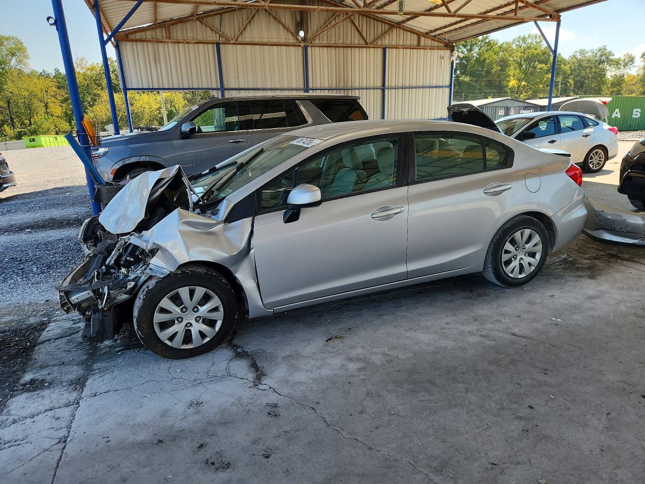 2012 HONDA CIVIC LX | 19XFB2F54CE050866 | UPCARS