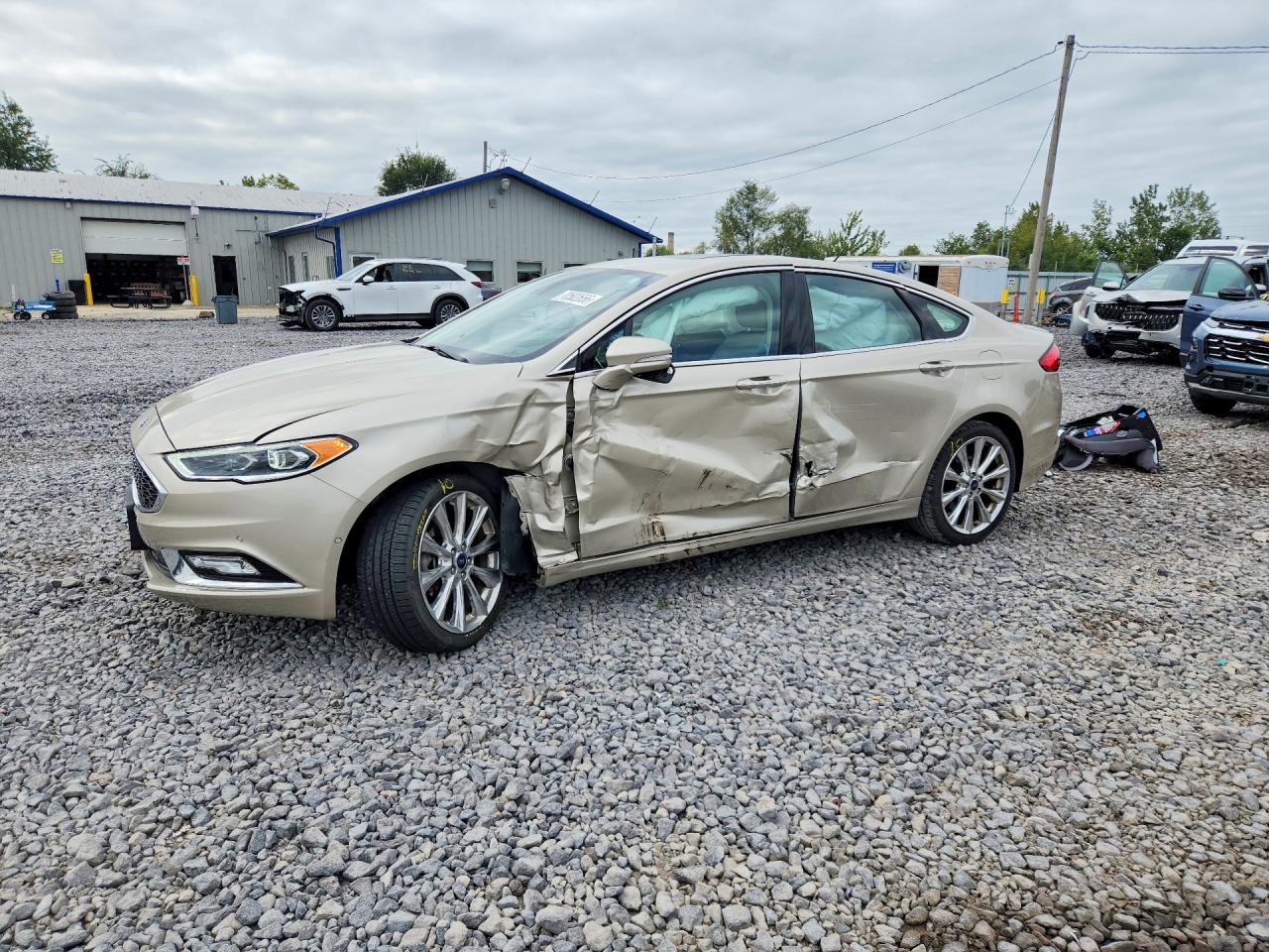 2017 FORD FUSION TITANIUM | 3FA6P0K95HR186184 | UPCARS
