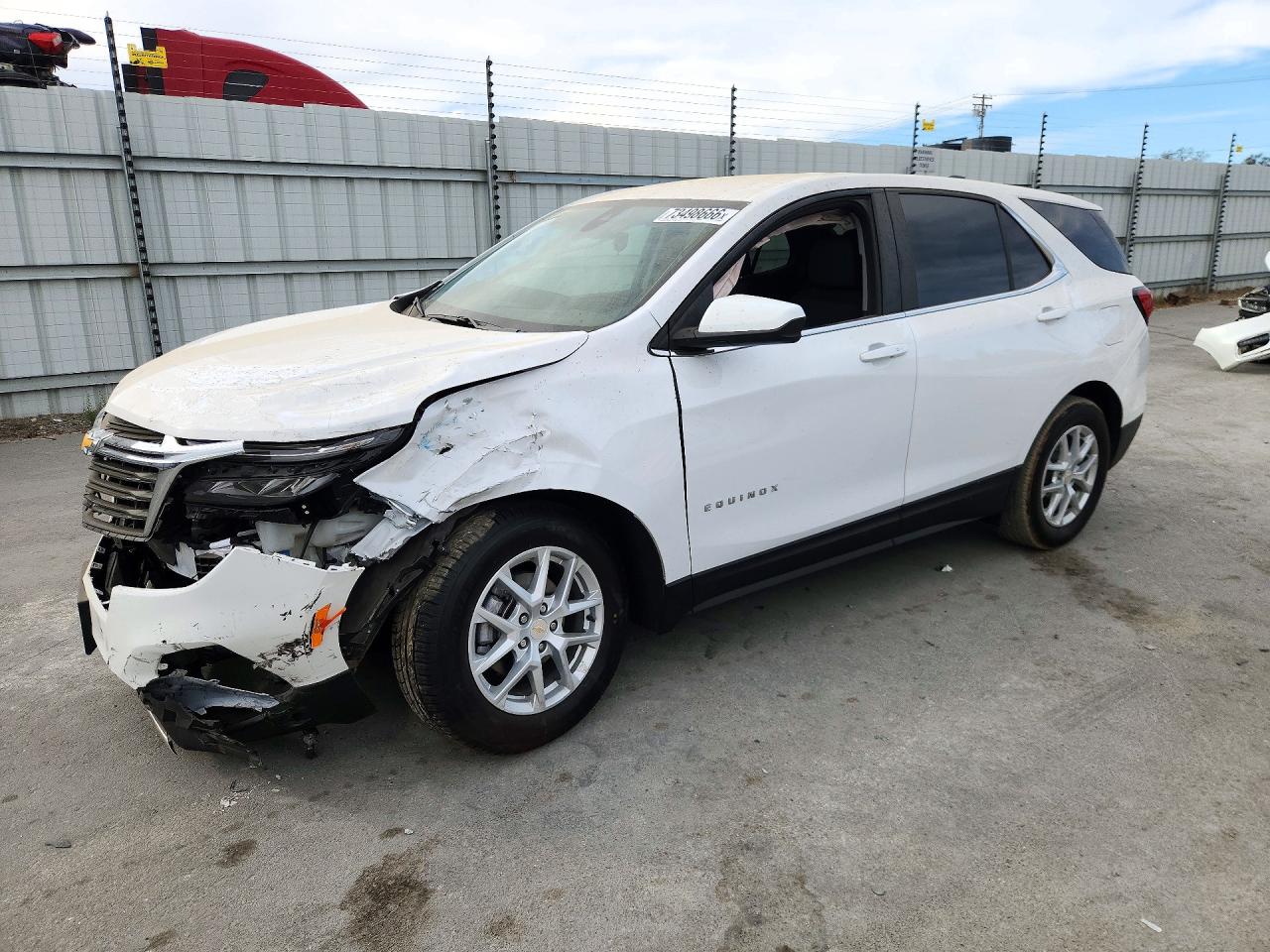 2022 CHEVROLET EQUINOX LT | 3GNAXUEV1NL305889 | UPCARS