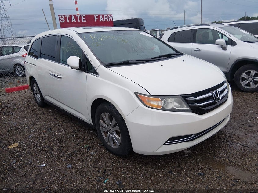2016 HONDA ODYSSEY EX-L | 5FNRL5H64GB130881 | UPCARS