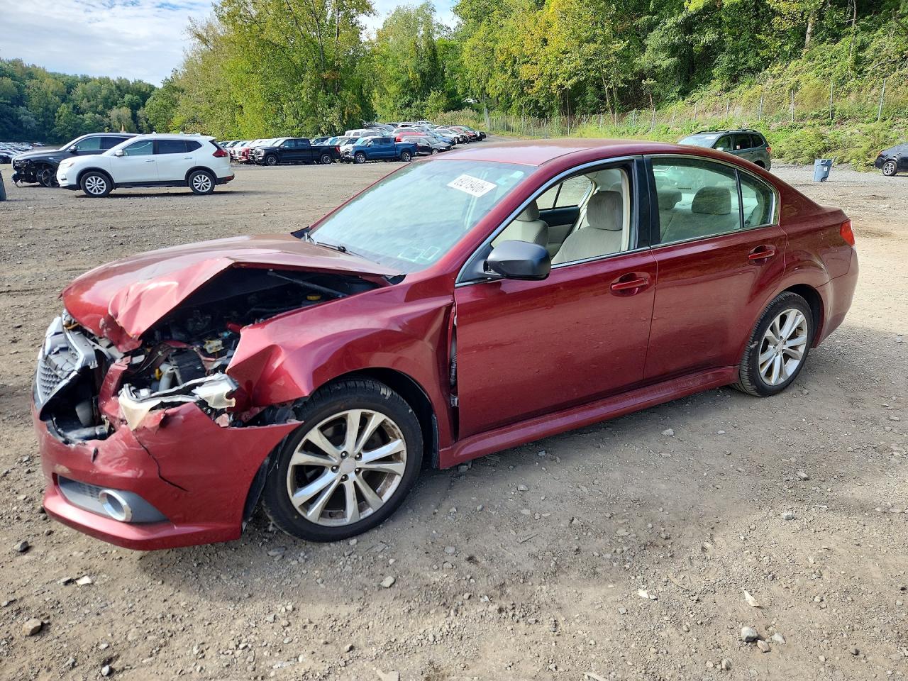 2014 SUBARU LEGACY 2.5I | 4S3BMBA6XE3007345 | UPCARS
