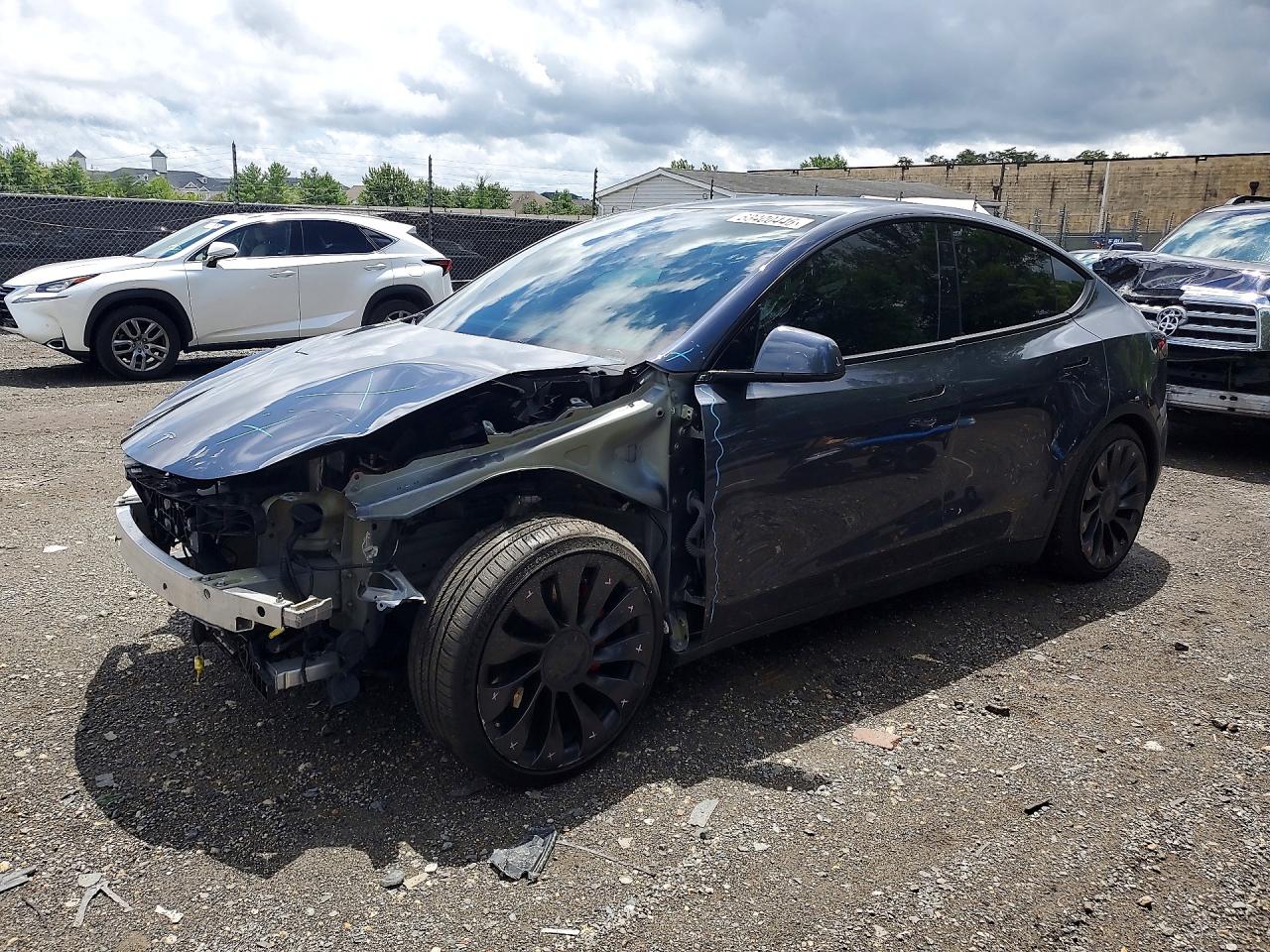 2022 TESLA MODEL Y | 7SAYGDEF3NF495308 | UPCARS