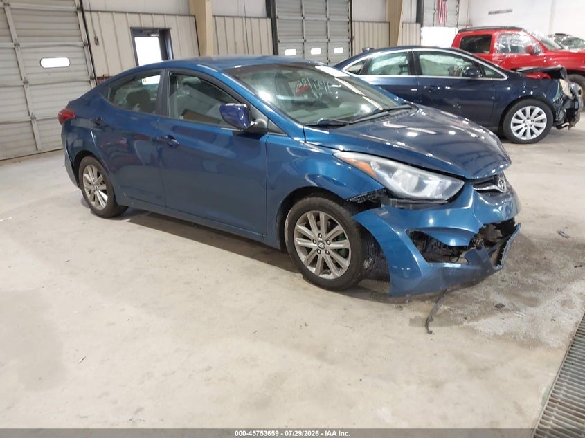 2014 HYUNDAI ELANTRA SE | KMHDH4AE8EU110320 | UPCARS