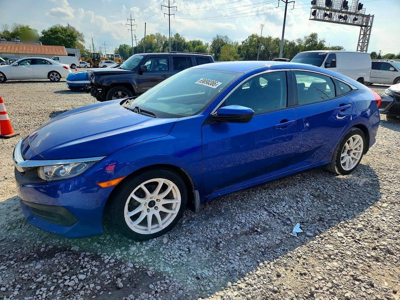 2017 HONDA CIVIC LX | 19XFC2F55HE069303 | UPCARS